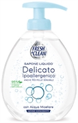 FRESH & CLEAN SAPONE LIQUIDO DELICATO CON ACQUA MICELLARE