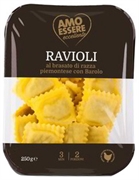 AMO ESSERE ECCELLENTE (EUROSPIN) RAVIOLI AL BRASATO DI RAZZA PIEMONTESE CON BAROLO