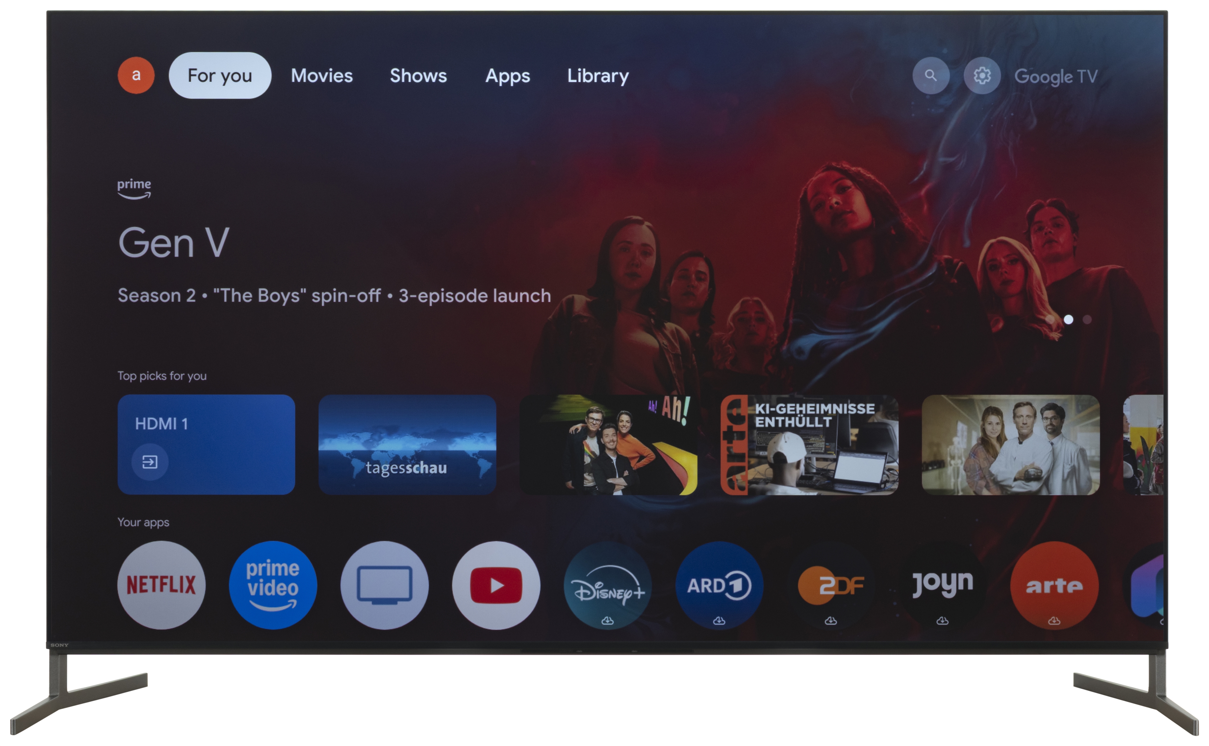 SONY 65XR8M2