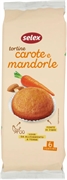 SELEX TORTINE CON CAROTA E MANDORLE