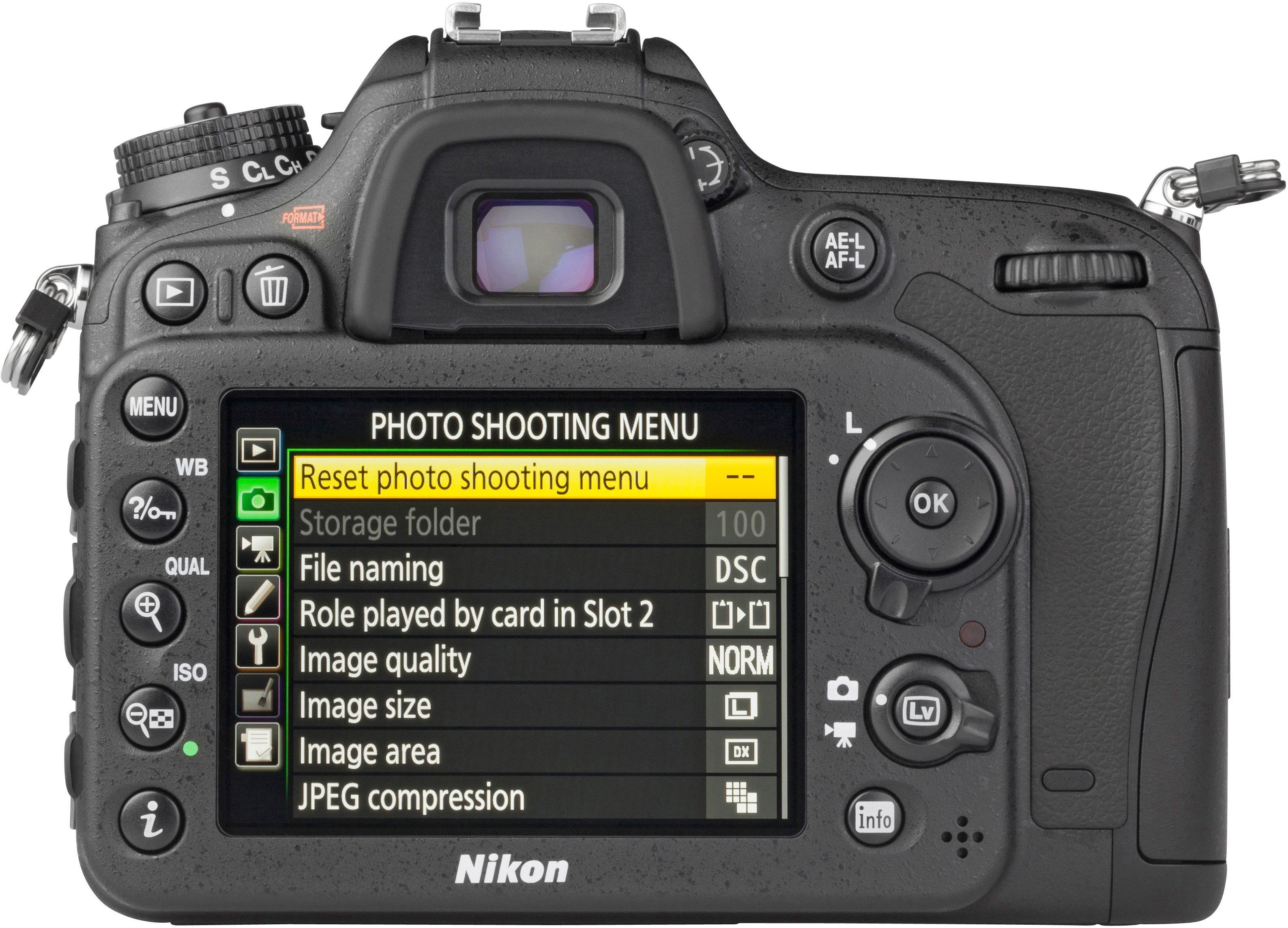 NIKON D7200 + 18-140MM NIKKOR VR
