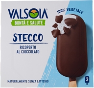 VALSOIA IL GELATO - 3 STECCHI RICOPERTI AL CIOCCOLATO