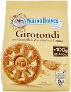 MULINO BIANCO GIROTONDI CON GRANELLI DI ZUCCHERO DI CANNA