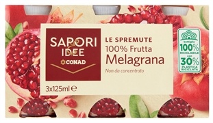 CONAD LE SPREMUTE 100% FRUTTA MELAGRANA