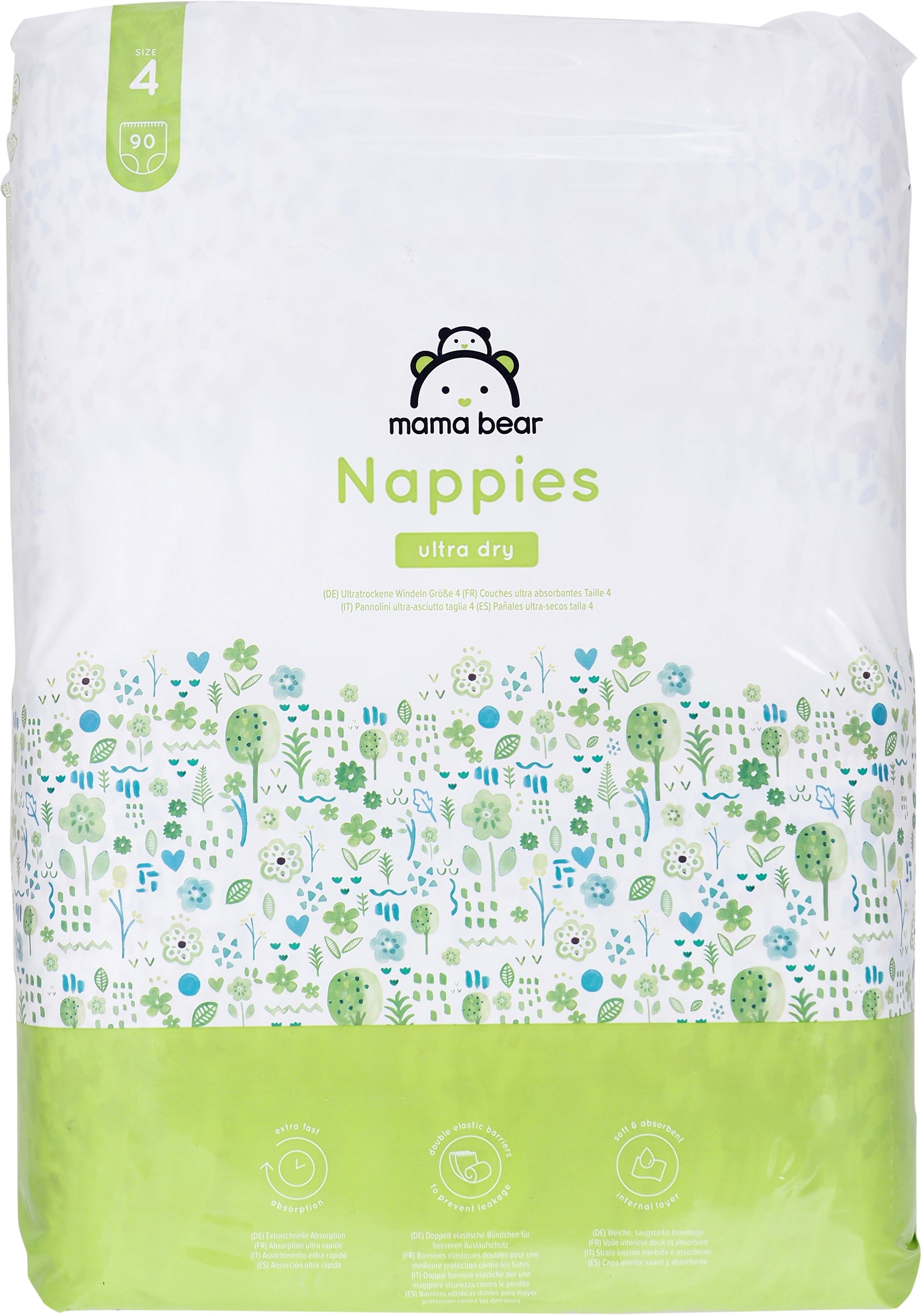 MAMA BEAR (AMAZON) NAPPIES ULTRA DRY