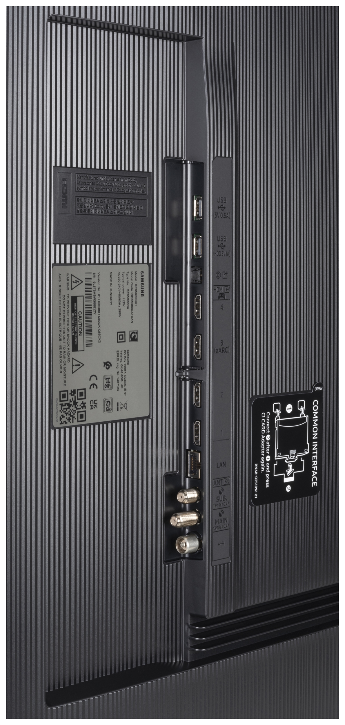 SAMSUNG QE65Q80CATXZT