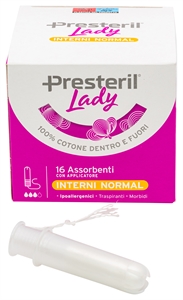 LADY PRESTERIL ASSORBENTI TUTTO COTONE