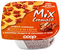COOP MIX CREMOSO - CAFFE' - BISCOTTINI RICOPERTI DI CIOCCOLATO AL LATTE