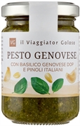 IL VIAGGIATOR GOLOSO PESTO GENOVESE CON BASILICO GENOVESE DOP E PINOLI ITALIANI