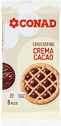 CONAD Crostatine Crema al cacao