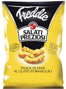 SALATI PREZIOSI FREDDIE SNACK DI MAIS AL GUSTO FORMAGGIO
