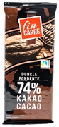 FIN CARRÈ (LIDL) CIOCCOLATO FONDENTE 74% CACAO