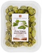 IL VIAGGIATOR GOLOSO PLIN VERDI ALLE ERBETTE CON BORRAGINE ITALIANA PASTA FRESCA RIPIENA