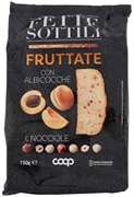 COOP FETTE SOTTILI FRUTTATE CON ALBICOCCHE E NOCCIOLE