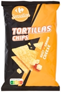 CARREFOUR SENSATION TORTILLAS CHIPS GUSTO FORMAGGIO