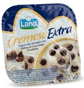LAND (EUROSPIN) Cremoso Extra Yogurt Alla Vaniglia Con Palline Al Cioccolato Fondente