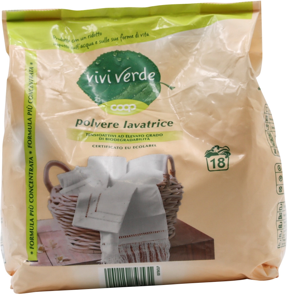 COOP VIVI VERDE POLVERE LAVATRICE