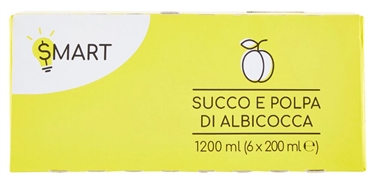 SMART (ESSELUNGA) Succo e polpa di albicocca
