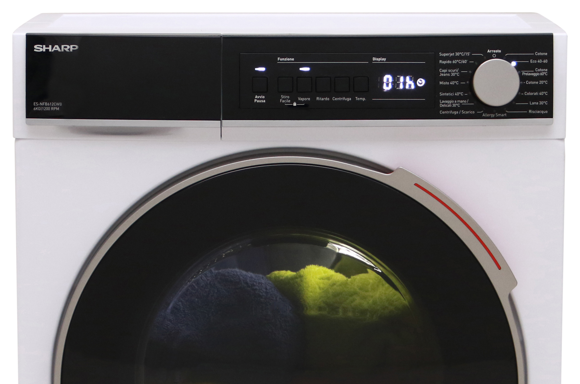 SHARP ES-NFB612CWB