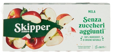 SKIPPER ZUEGG BANANA PERA MELA SENZA ZUCCHERI AGGIUNTI