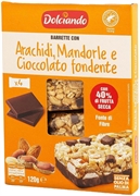 DOLCIANDO (EUROSPIN) ARACHIDI, MANDORLE E CIOCCOLATO FONDENTE