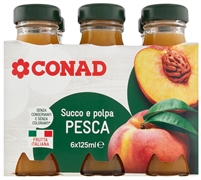 CONAD Succo e polpa pesca