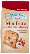 MULINO BIANCO MINI FETTE CON MIRTILLI ROSSI E MANDORLE