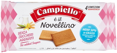 CAMPIELLO È IL NOVELLINO SENZA ZUCCHERI AGGIUNTI
