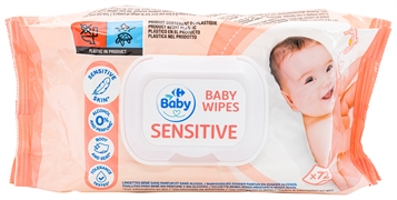 CARREFOUR BABY WIPES SENSITIVE