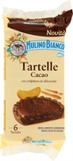 MULINO BIANCO TARTELLE CACAO CON CONFETTURA DI ALBICOCCHE