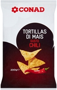 CONAD Tortillas di Mais Gusto Chili