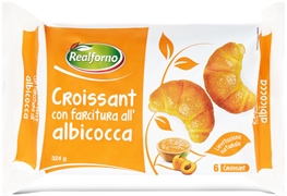 REALFORNO (LIDL) CROISSANT CON FARCITURA ALL'ALBICOCCA