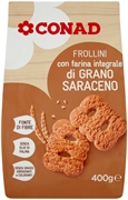CONAD FROLLINI CON FARINA INTEGRALE DI GRANO SARACENO