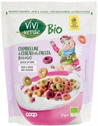 COOP VIVI VERDE CIAMBELLINE DI CEREALI ALLA FRUTTA BIOLOGICI