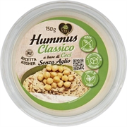 IO VEG Hummus Classico a base di Ceci Senza Aglio