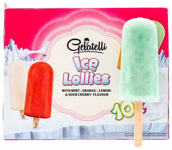 Test e Recensione GELATELLI (LIDL) ICE LOLLIES MENTA Altroconsumo