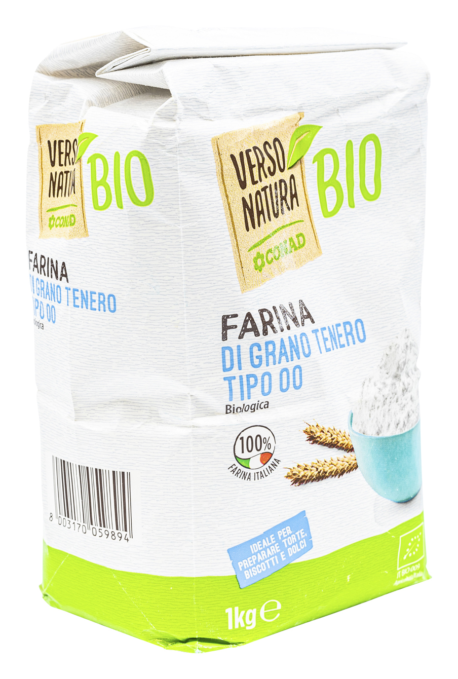Test e Recensione CONAD VERSO NATURA BIO FARINA DI GRANO TENERO TIPO 00